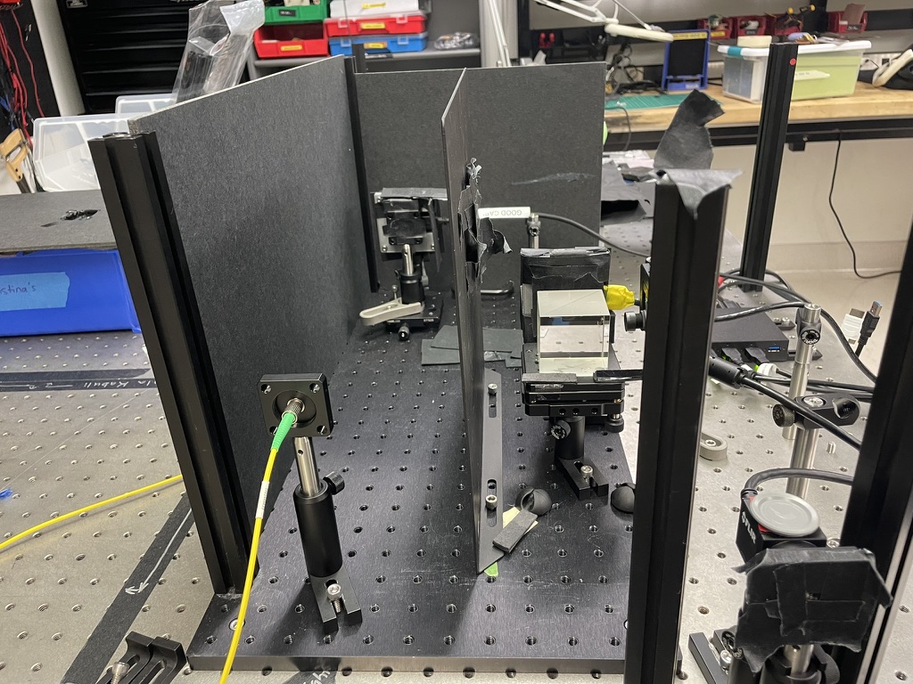 Calibrating the RML using a point source